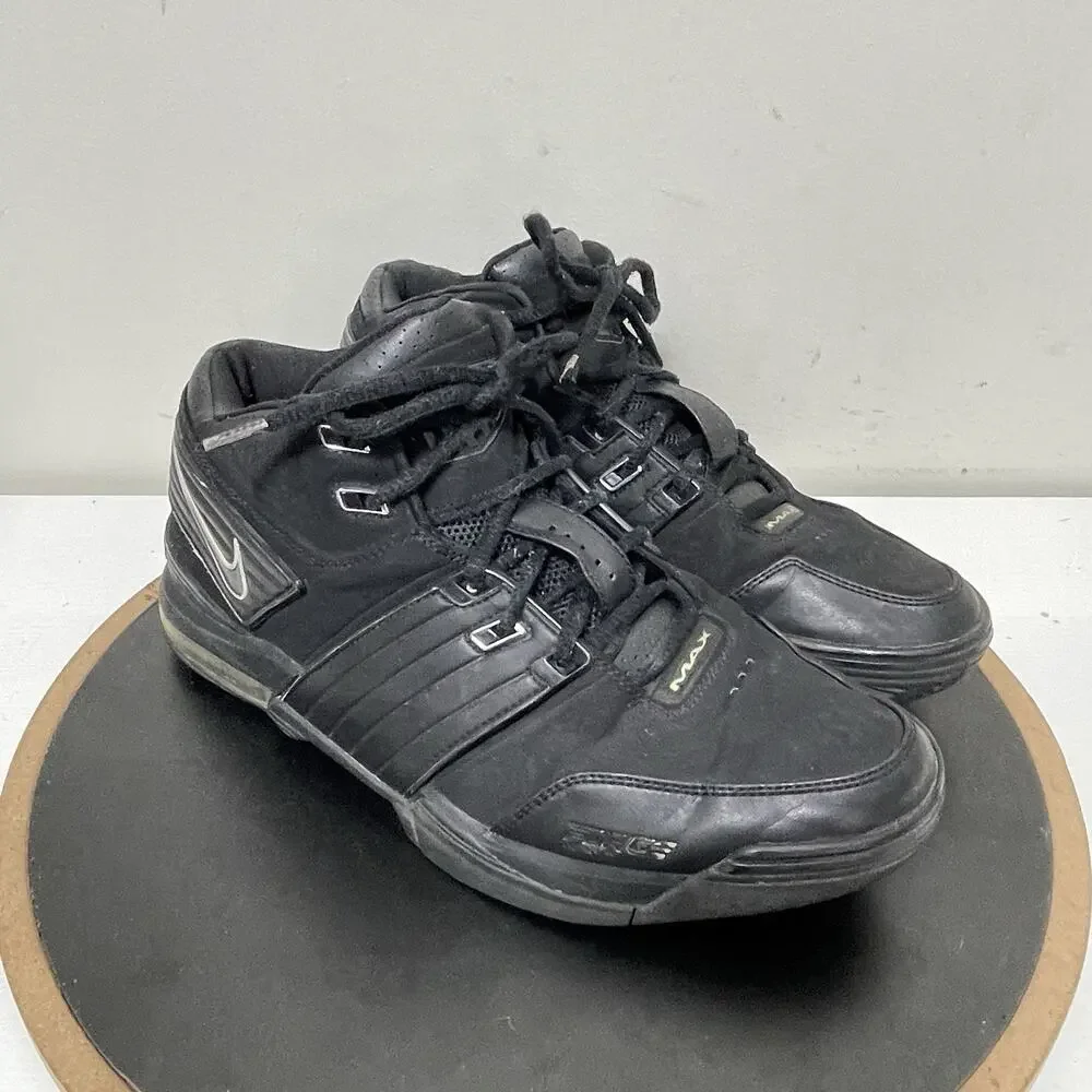 Nike Air Max PWR Men's 11.5‎ Black Basketball Shoes 312769-001 Vintage 2005 Y2K